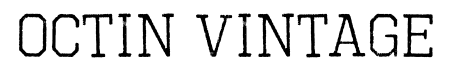 Octin Vintage