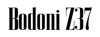 Bodoni Z37