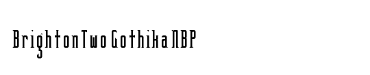 BrightonTwo Gothika NBP