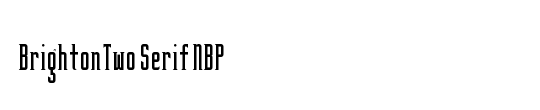BrightonTwo Serif NBP