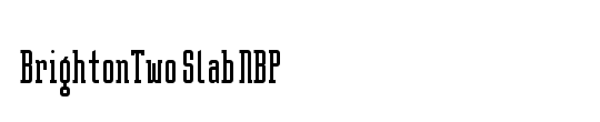 BrightonTwo Slab NBP