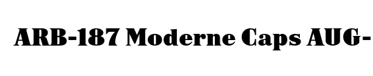 ARB-187 Moderne Caps AUG-47 CAS