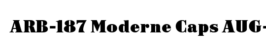 ARB-187 Moderne Caps AUG-47 CAS