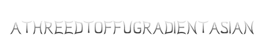 ATHREEDTOFFUGRADIENTASIAN