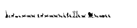 Animal Silhouettes Three