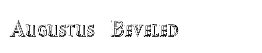 Augustus Beveled