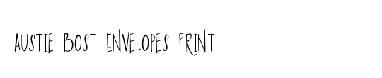 Austie Bost Envelopes Print