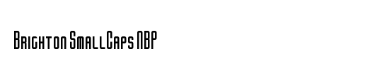 Brighton SmallCaps NBP