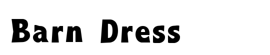 Barn Dress