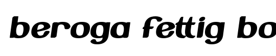 Beroga Fettig