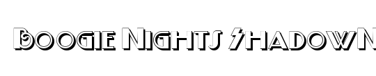 Boogie Nights ShadowNF