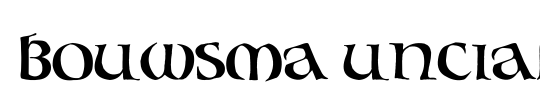Bouwsma Uncial