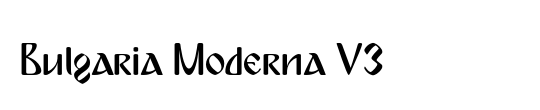 Bulgaria Moderna V3
