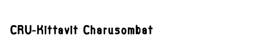 CRU-Kittavit Charusombat