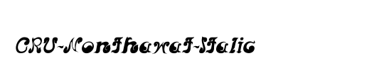 CRU-Nonthawat-Italic