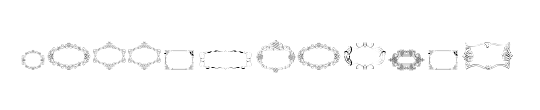 Calligraphic Frames Soft Two