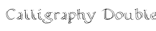 Calligraphy Double Pencil