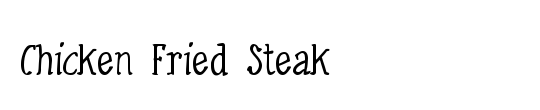 Chicken Fried Steak