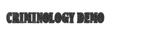 Criminology