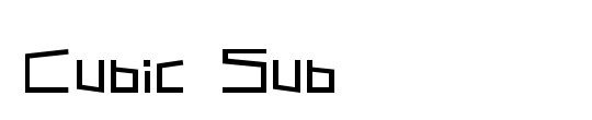 Cubic Sub