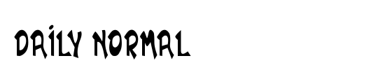 DAILY NORMAL