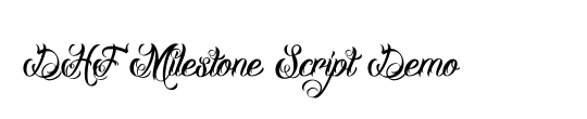 DHF Milestone Script Demo