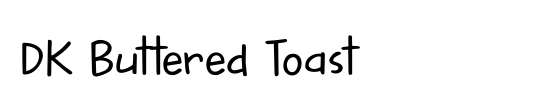 DK Buttered Toast
