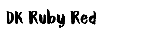 DK Ruby Red