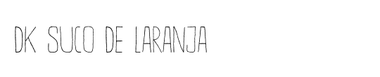 DK Suco De Laranja