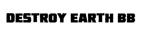 Destroy Earth BB