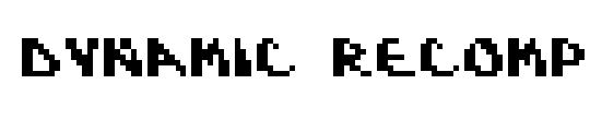 Dynamic Recompilation