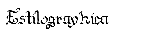 Estilographica