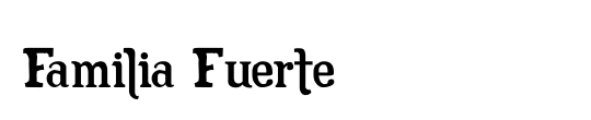 Familia Fuerte