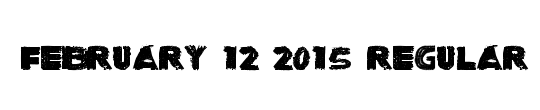 February 12 2015