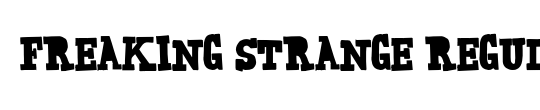 Freaking Strange