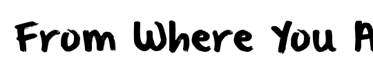 From Where You Are