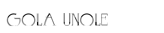 GOLA UNOLE