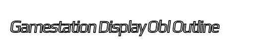 Gamestation Display Outline
