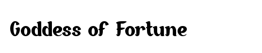 Goddess of Fortune
