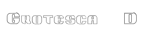 Grotesca 3-D