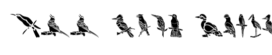 HFF Bird Stencil