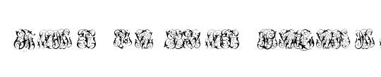 Hard to Read Monograms Two