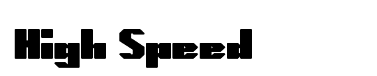 High Speed