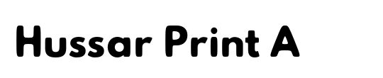 Hussar Print