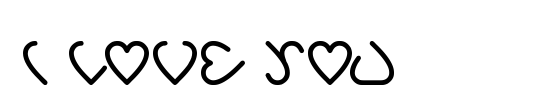 i love you