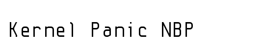 Kernel Panic NBP