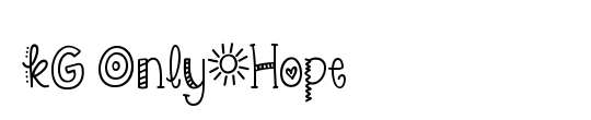 KG Only*Hope