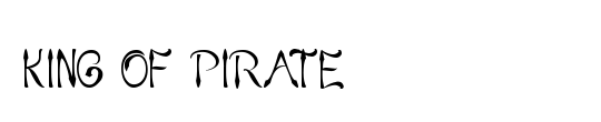 KING OF PIRATE
