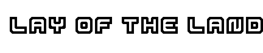 Lay Of The Land