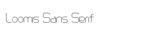 Loomis Sans